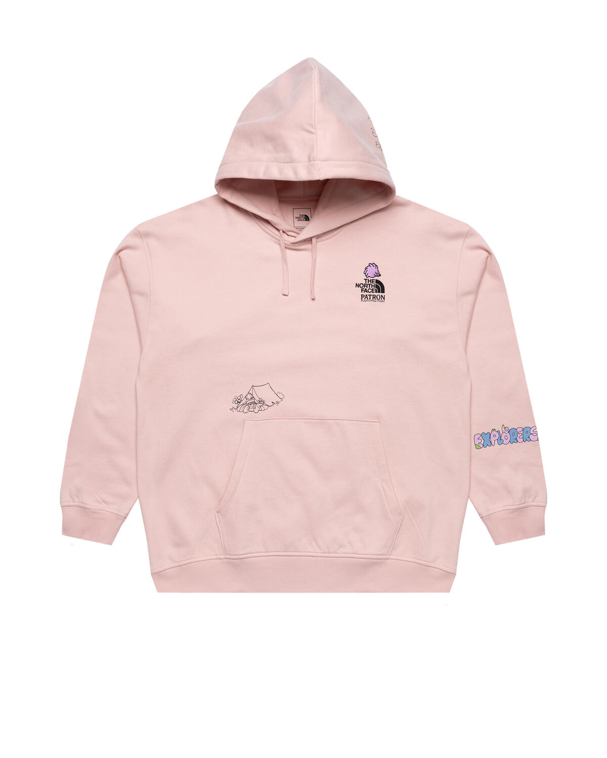 【2024年最新】大人気ブランドの人気アイテム  Plasticfree Patron x Face North The Peaks Hoodie Oversized ジャケット・アウター